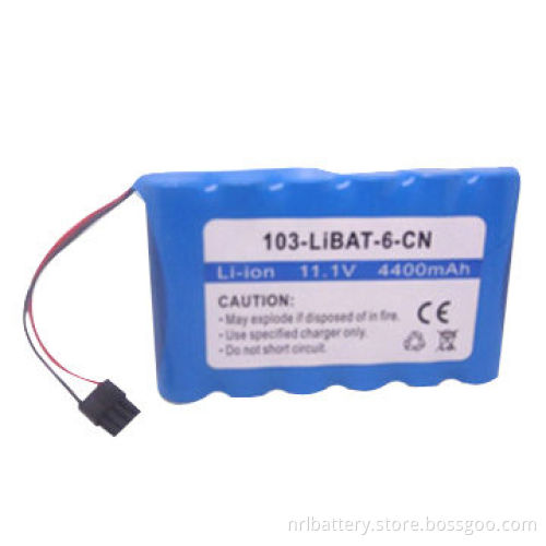 11.1V/4400mAh Lithium-ion Battery Pack, OEM and ODM Orders are Welcome